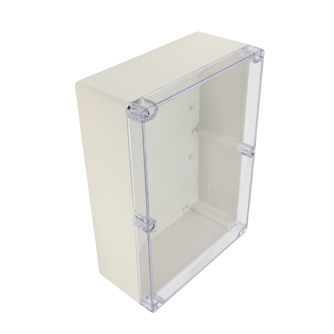 Harfington 11.4"x8.3"x3.9"(290mmx210mmx100mm) ABS Junction Box Universal Project Enclosure w PC Transparent Cover