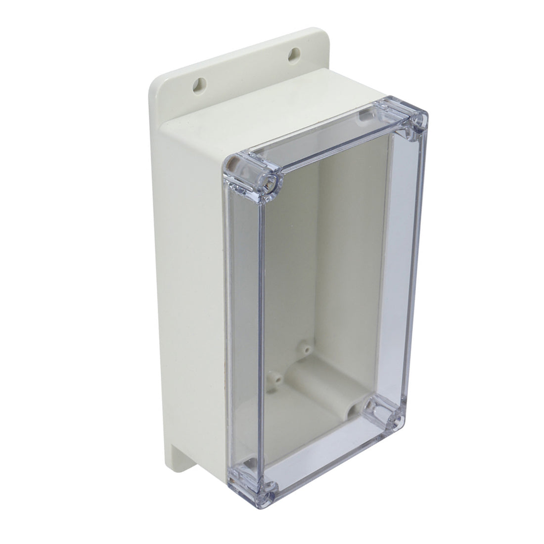 uxcell Uxcell 6.2"x3.5"x2.5"(158mmx90mmx64mm) ABS Junction Box Universal Project Enclosure w PC Transparent Cover
