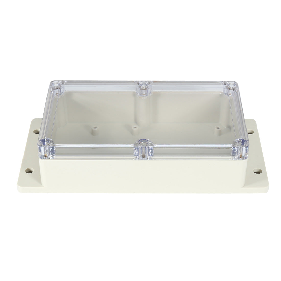 uxcell Uxcell 6.2"x3.5"x1.8"(158mmx90mmx46mm) ABS Junction Box Universal Project Enclosure w PC Transparent Cover