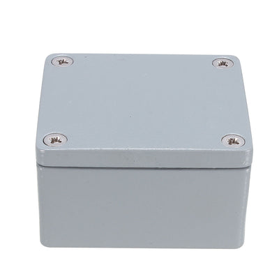 Harfington Uxcell 2.5"x2.3"x1.4"(64mmx58mmx35mm) Aluminum Junction Box Universal Electric Project Enclosure