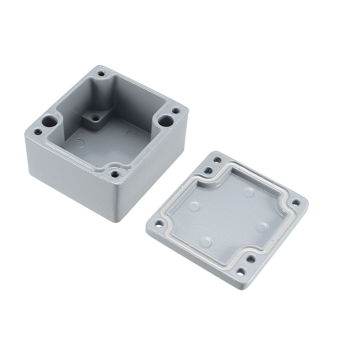 uxcell Uxcell 2.5"x2.3"x1.4"(64mmx58mmx35mm) Aluminum Junction Box Universal Electric Project Enclosure