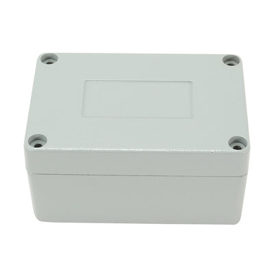 Harfington Uxcell 3.9"x2.7"x2"(100mmx68mmx50mm) Aluminum Clamshell Junction Box Universal Electric Project Enclosure
