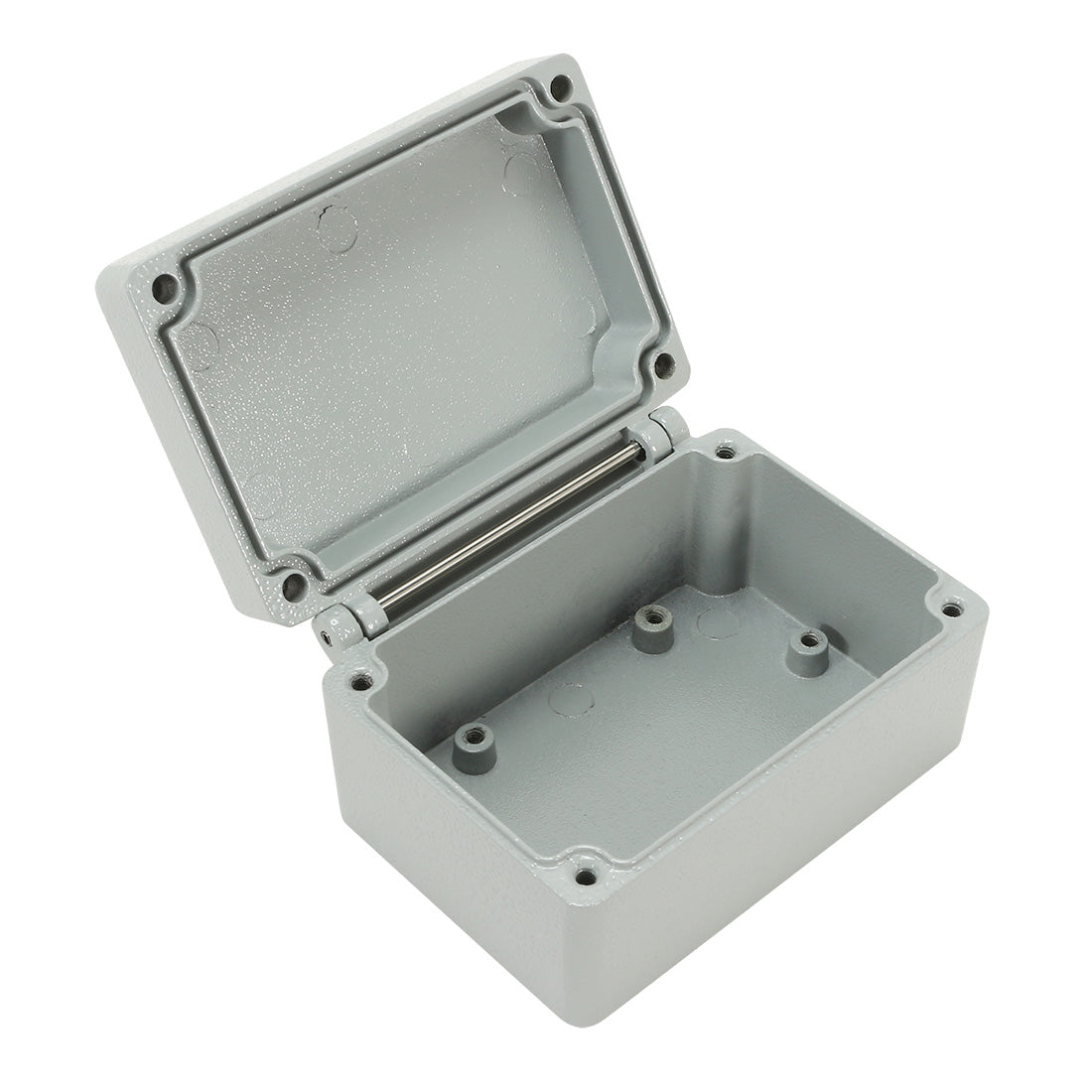uxcell Uxcell 3.9"x2.7"x2"(100mmx68mmx50mm) Aluminum Clamshell Junction Box Universal Electric Project Enclosure