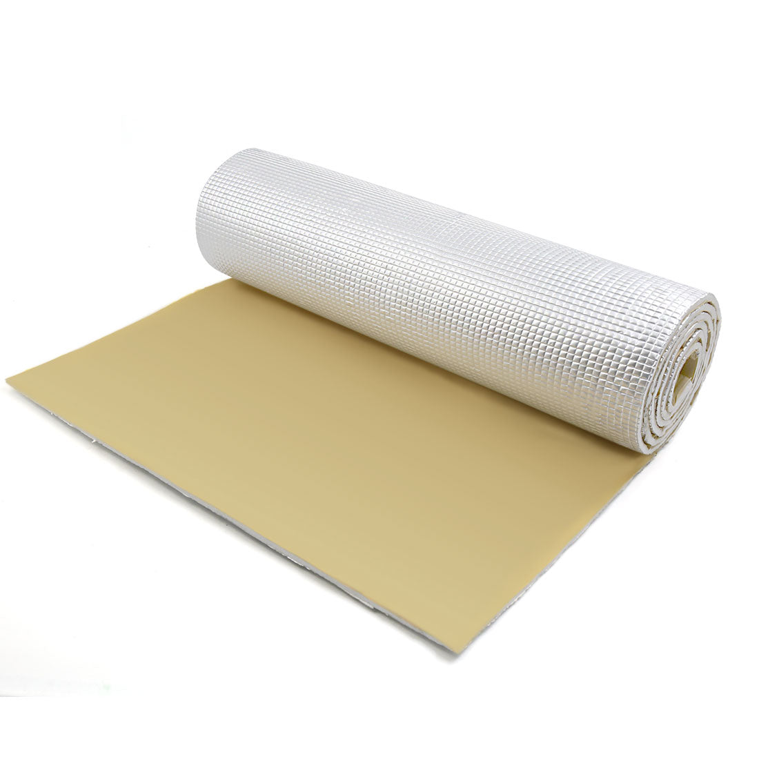 uxcell Uxcell 236mil 32.29sqft Car Audio Stereo Sound Deadener Heat Insulation Mat 118" x 40"