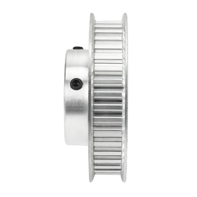 Harfington Aluminum XL 40 Teeth mm Bore Timing Belt Idler Pulley Flange Synchronous Wheel for 10mm Belt CNC