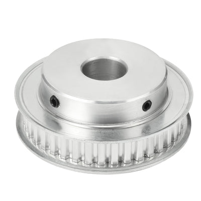 Harfington Aluminum XL 40 Teeth mm Bore Timing Belt Idler Pulley Flange Synchronous Wheel for 10mm Belt CNC