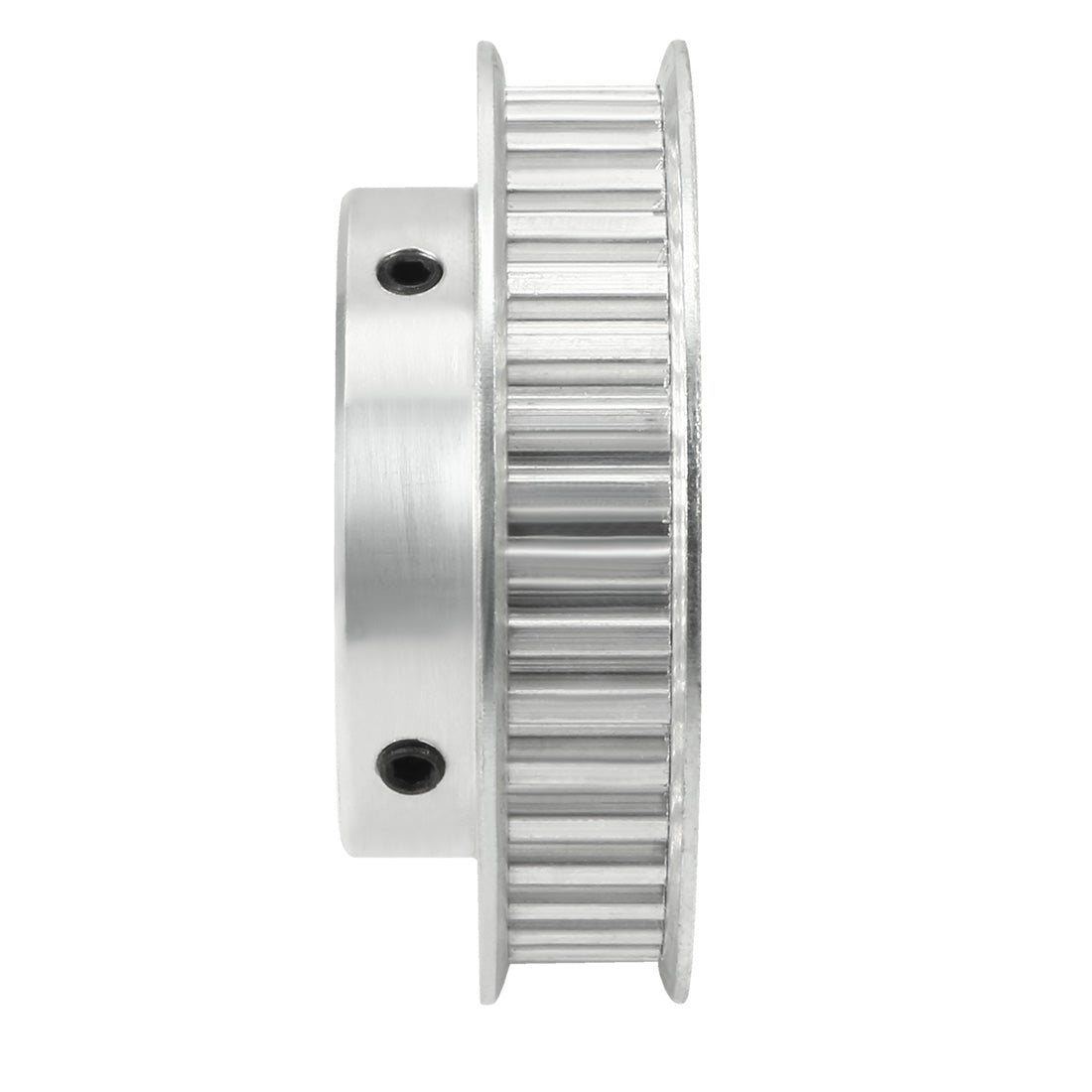 uxcell Aluminum XL 40 Teeth mm Bore Timing Belt Idler Pulley Flange Synchronous Wheel for 10mm Belt CNC