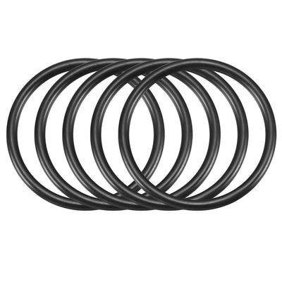Harfington Uxcell Nitrile Rubber O-Rings Metric Buna-N Sealing Gasket, Pack of 30