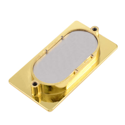 Harfington Uxcell 3" x 1-3/5" Recessed Sliding Door Handle Flush Pull Zinc Alloy Gold Tone
