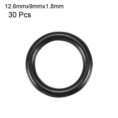 Harfington Uxcell Nitrile Rubber O-Rings Metric Buna-N Sealing Gasket, Pack of 30