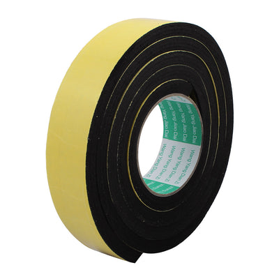 uxcell Uxcell 40mm Width 10mm Thickness Single Side Shockproof Sponge Foam Tape 2m Length