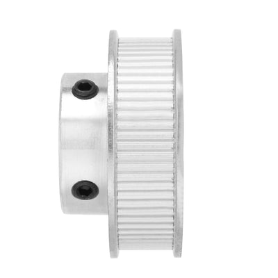 Harfington Uxcell Aluminum  70 Teeth 12mm Bore Timing Belt Idler Pulley Synchronous Wheel 10mm Belt for 3D Printer CNC