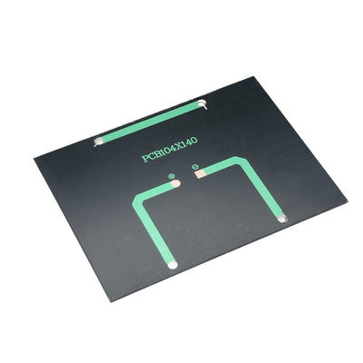 Harfington Uxcell 5Pcs 5V 300mA Poly Mini Solar Cell Panel Module DIY for Light Toys Charger 104mm x 140mm