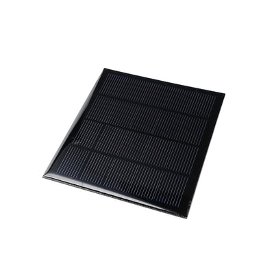 Harfington Uxcell 5Pcs 5V 300mA Poly Mini Solar Cell Panel Module DIY for Light Toys Charger 104mm x 140mm