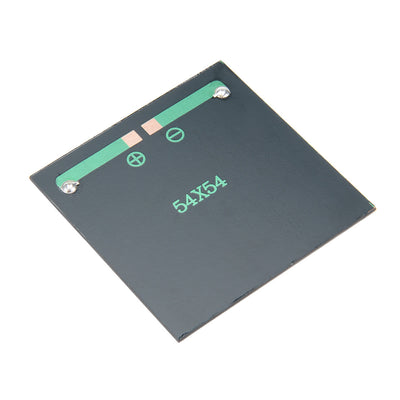Harfington Uxcell 5Pcs 2V 50mA Poly Mini Solar Cell Panel Module DIY for  Light Toys Charger 54mm x 54mm