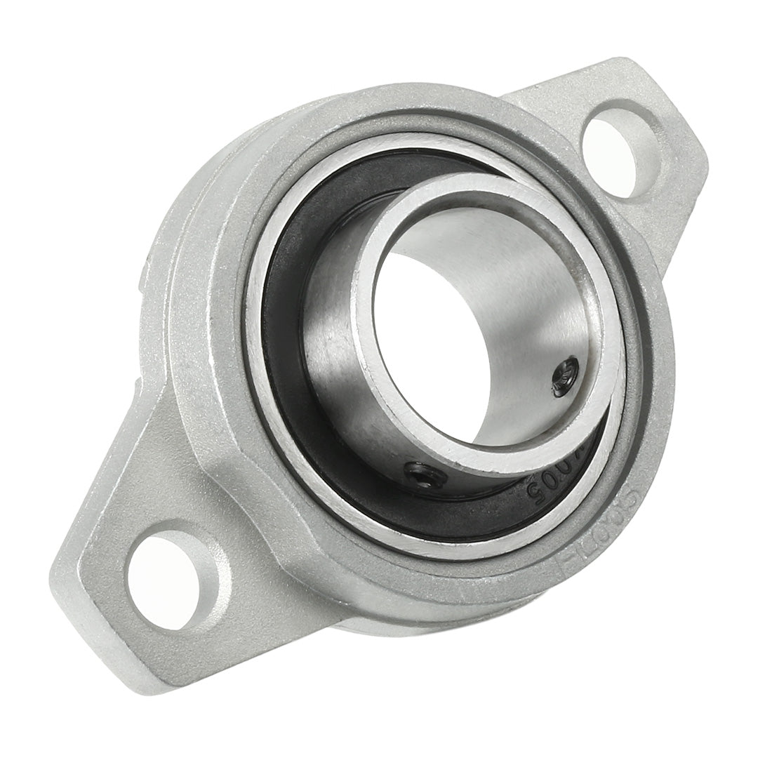 uxcell Uxcell KFL005 25mm Bore, Zinc Alloy Pillow Block Flange Bearing, Self-Alignment