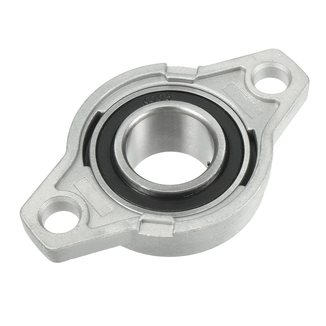 uxcell Uxcell KFL005 25mm Bore, Zinc Alloy Pillow Block Flange Bearing, Self-Alignment