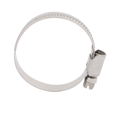 Harfington Uxcell 10Pcs 32mm to 50mm Dia Range Metal German Type Adjustable Hose Clamp Hoop