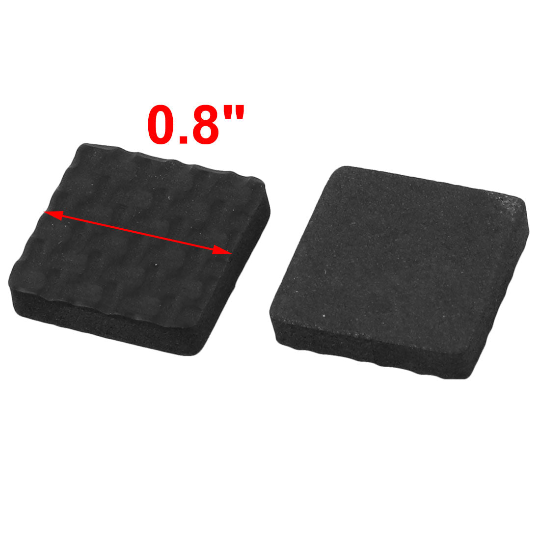 uxcell Uxcell Household EVA Square Self-adhesive Table Desk Chair Leg Furniture Pad Mat 48pcs