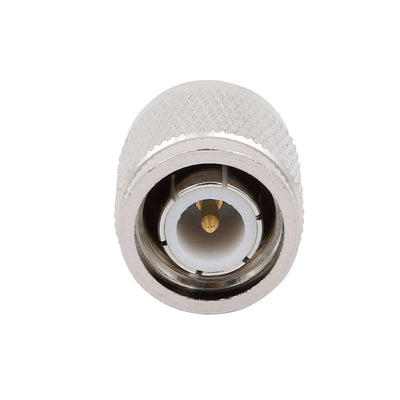 Harfington Uxcell TNC Male to SMA Female Jack M/F RF Adapter Coaxial Connector Silver Tone 25.5mm Length