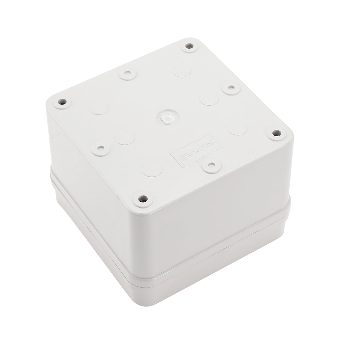 Harfington 3.94"*3.94"*2.95" (100mm x 100mm x 75mm) Electronic ABS Plastic DIY Junction Box Enclosure Case Gray