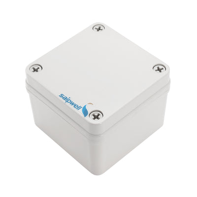 Harfington 3.94"*3.94"*2.95" (100mm x 100mm x 75mm) Electronic ABS Plastic DIY Junction Box Enclosure Case Gray