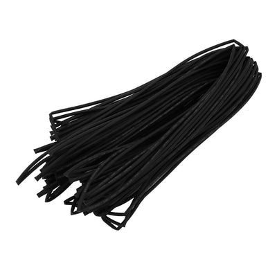 Harfington 20M Long 1mm Inner Dia. Polyolefin Heat Shrinkable Tube Wire Wrap Sleeve Black