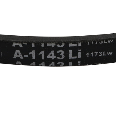 Harfington Uxcell A1143 13mm Width 8mm Thickness Rubber Transmission Driving Belt V-Belt
