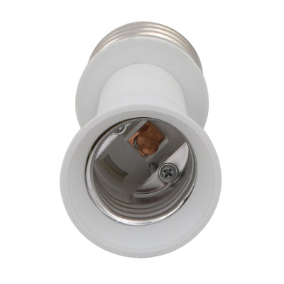Harfington Uxcell 5pcs E40 to E27 Extender Adapter Converter Lamp Bulb Socket Holder 126mm Lenght