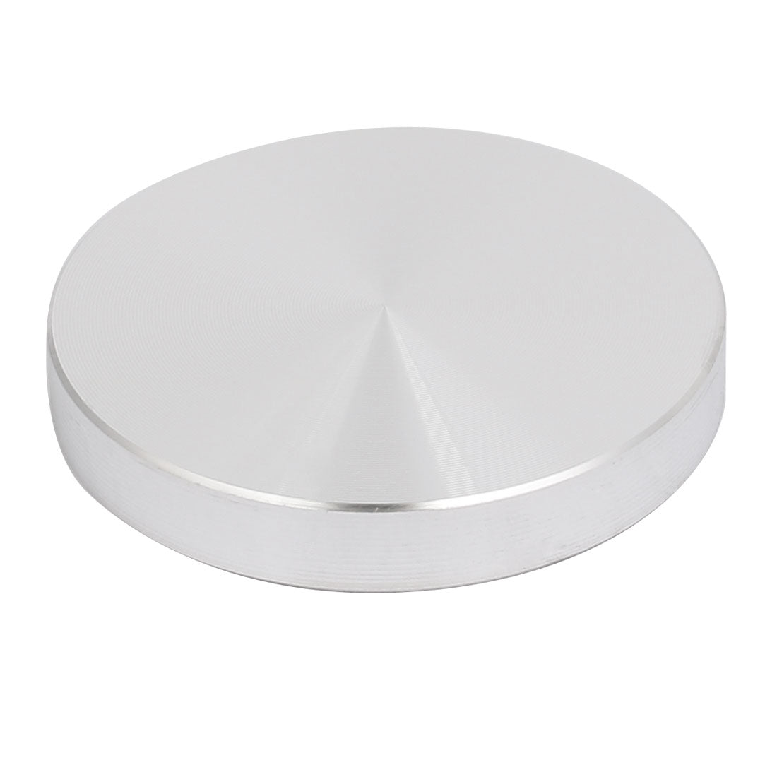 Harfington 50mm Diameter 8mm Thickness M10 Thread Aluminum Disc Hardware for Glass Table