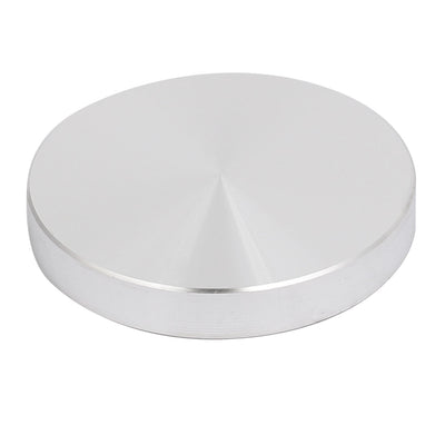 Harfington 50mm Diameter 8mm Thickness M10 Thread Aluminum Disc Hardware for Glass Table