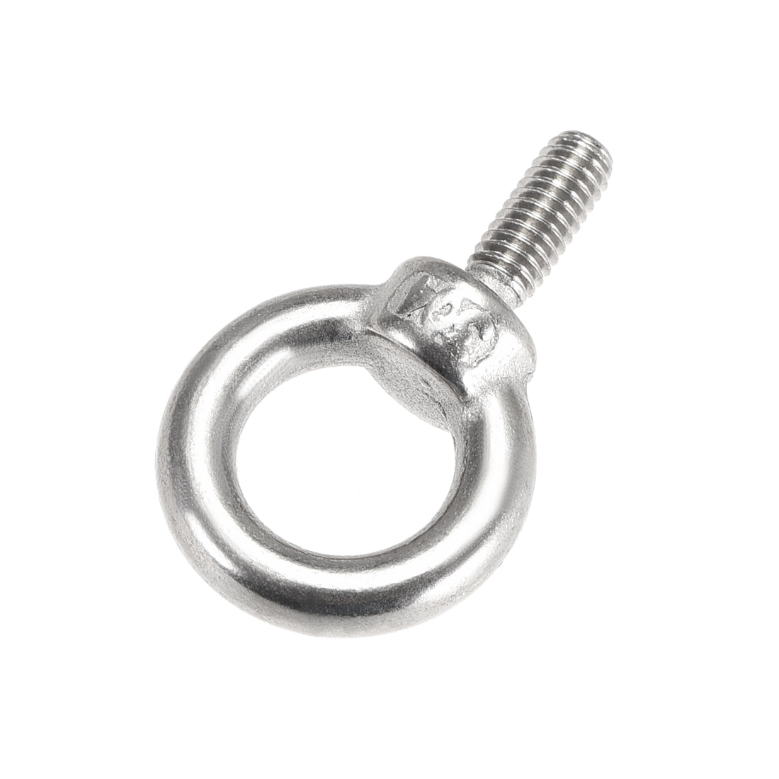 uxcell Uxcell 10 Pcs M4x11mm Thread 11mm Inside Dia 19mm Outside Dia 304 Stainless Steel Lifting Eye Bolt