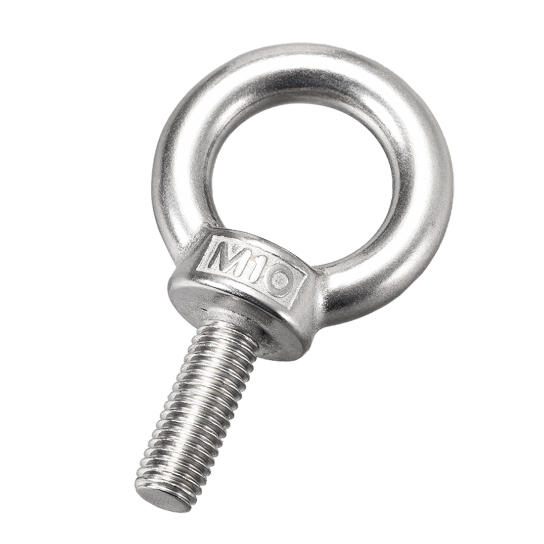 uxcell Uxcell Lifting Eye Bolt M x mm Male Thread 304 Stainless Steel for Hanging, Pack of 5
