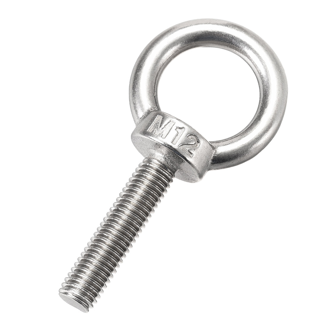uxcell Uxcell Lifting Eye Bolt M x mm Male Thread 304 Stainless Steel for Hanging, Pack of 5