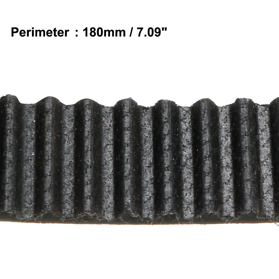 uxcell Uxcell S3M180 Rubber Timing Belt Synchronous Closed Loop Timing Belt Pulleys 10mm Width