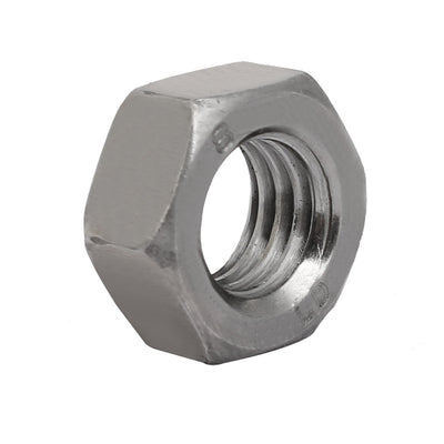 Harfington 30pcs M12 x 1.75mm Pitch Metric Coarse Thread Carbon Steel Left Hand Hex Nuts