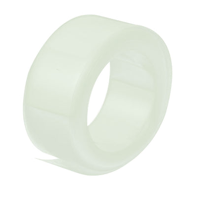 Harfington 27mm Flat Width 6M Length PVC Heat Shrinkable Tube Clear for 16340 123A Battery