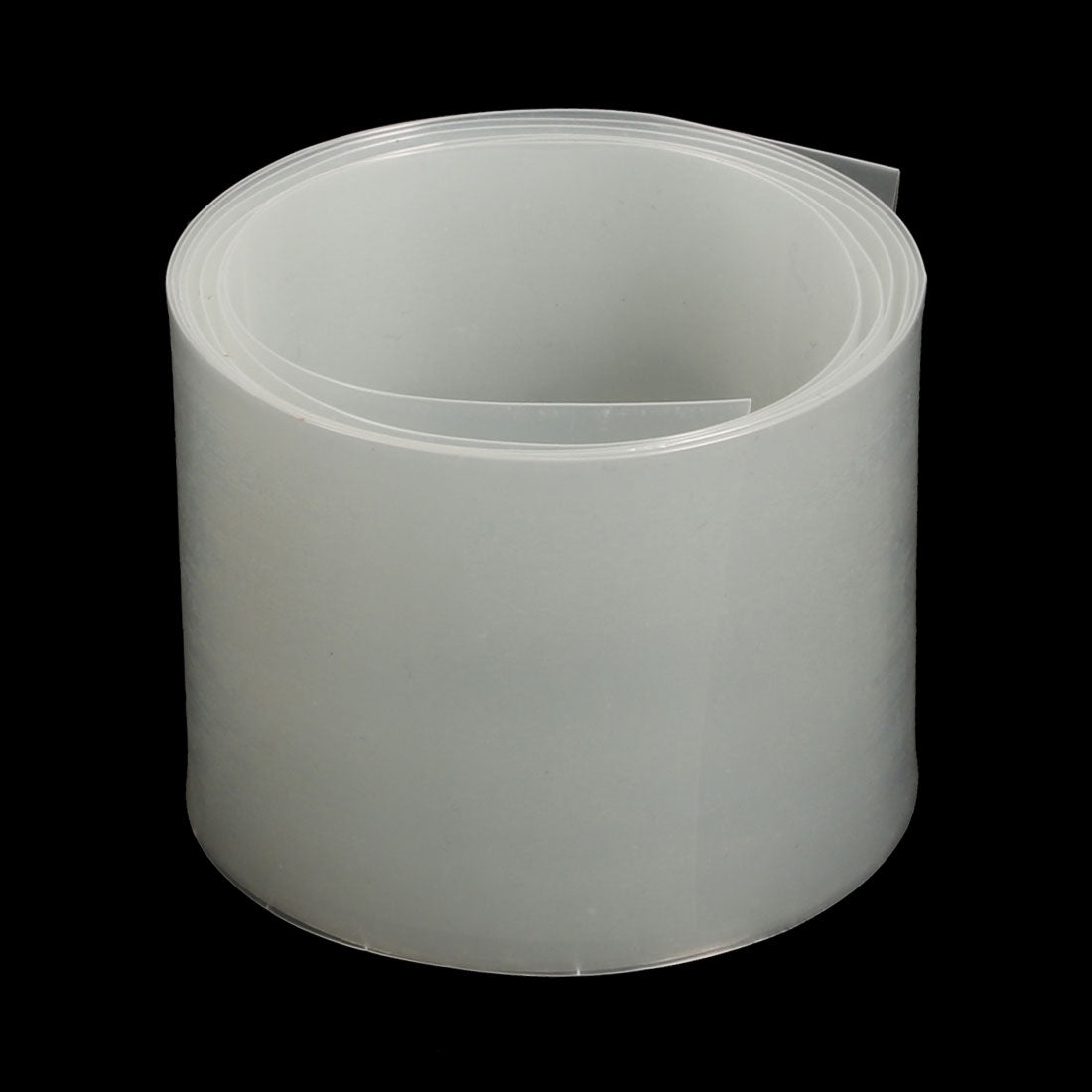 Harfington 40mm Flat Width 1M Length PVC Heat Shrinkable Tube Clear for 2xAA 9V Battery