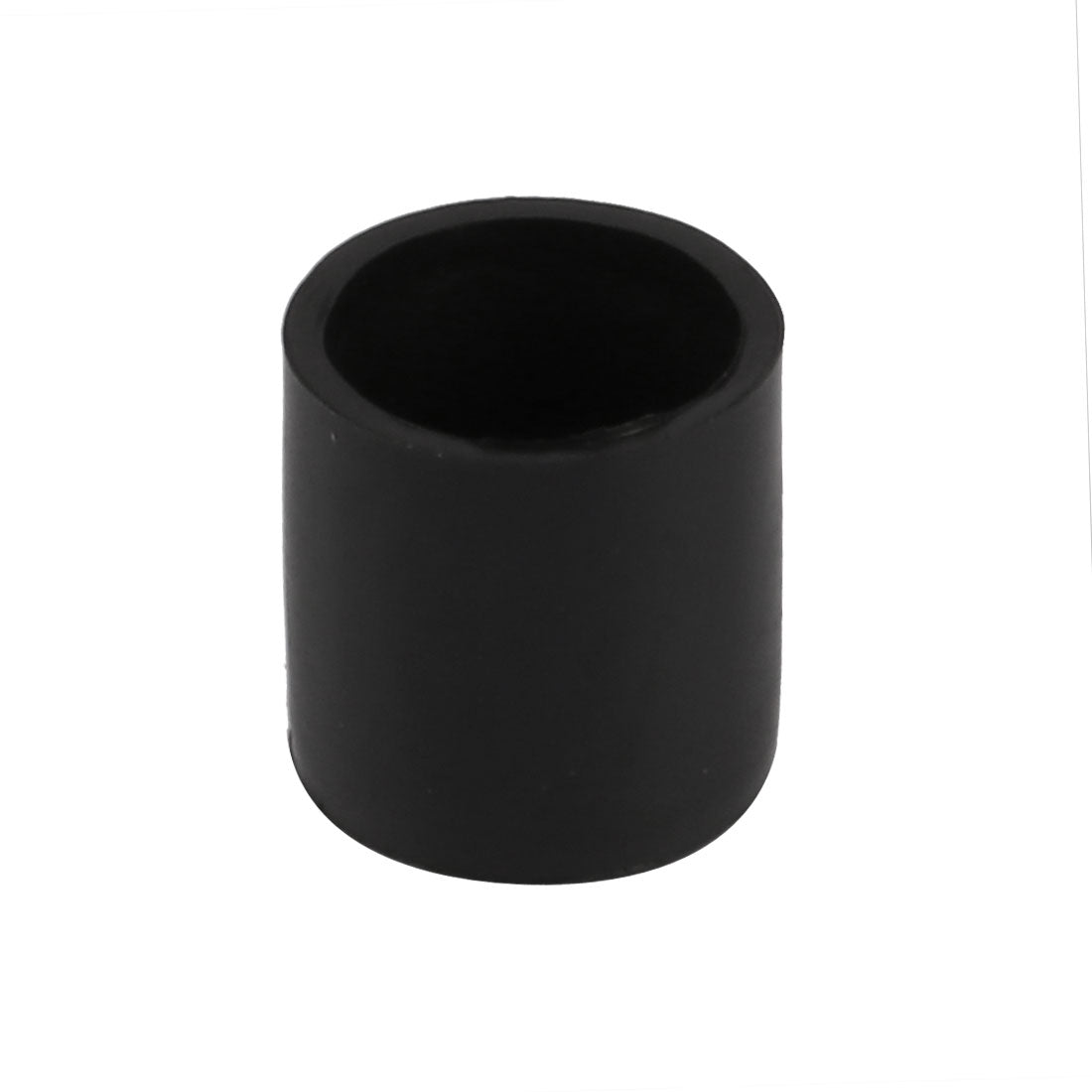 uxcell 6pcs 12mm Diameter Tube Insert Chair Leg Cap Round Black PVC Tubing Plug
