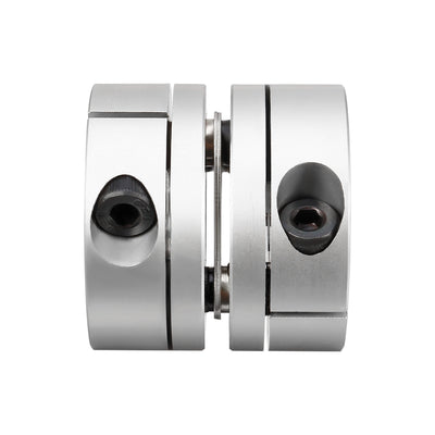 Harfington Uxcell 10mm to 14mm Bore One Diaphragm Motor Wheel Flexible Coupling Joint