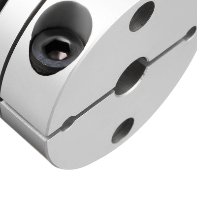 Harfington Uxcell 9.5mm to 6mm Bore One Diaphragm Motor Wheel Flexible Coupling Joint