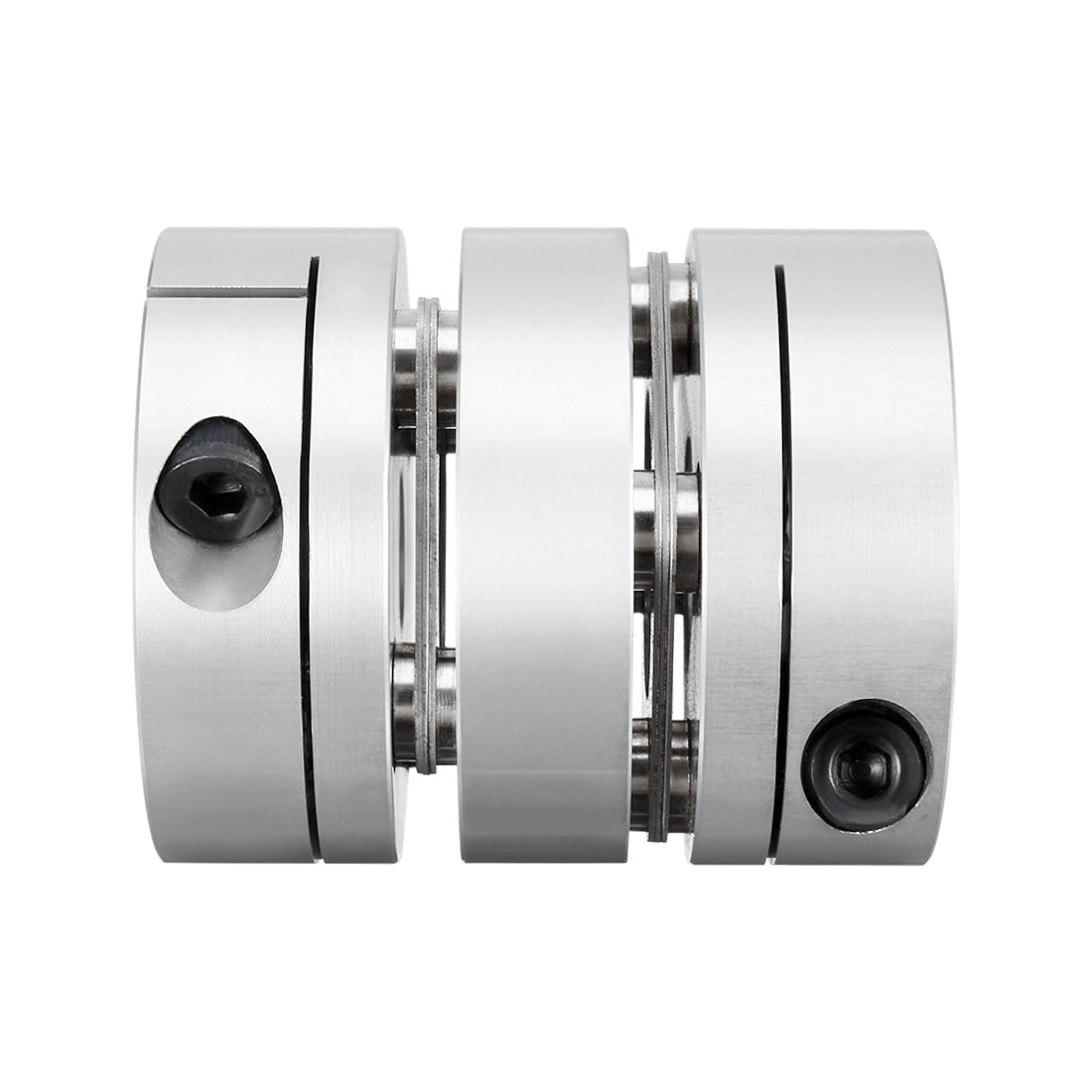 uxcell Uxcell Clamp Tight Motor Shaft 2 Diaphragm Coupling Coupler 47x39mm