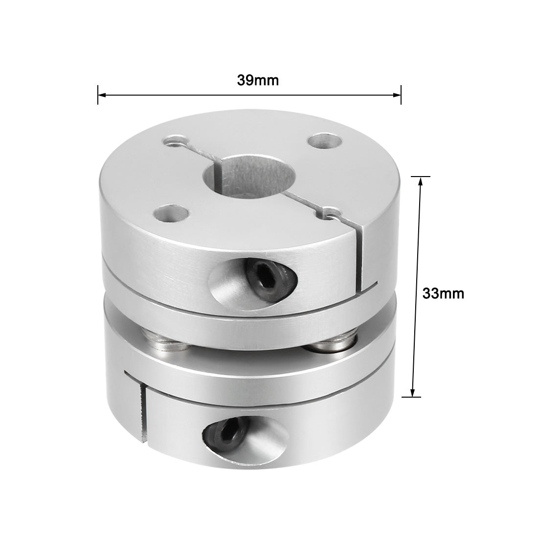 uxcell Uxcell Bore One Diaphragm Motor Wheel Flexible Coupling Joint 1 layer