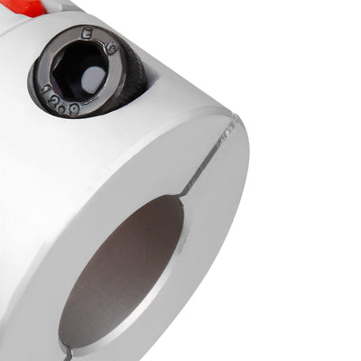 Harfington Uxcell Shaft Plum Shaped Coupling Coupler 40mm Diameter 55mm Length