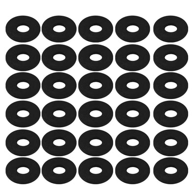 Harfington Nitrile Rubber Flat Washers for Screw Bolt Thick Assortment Pack of 30
