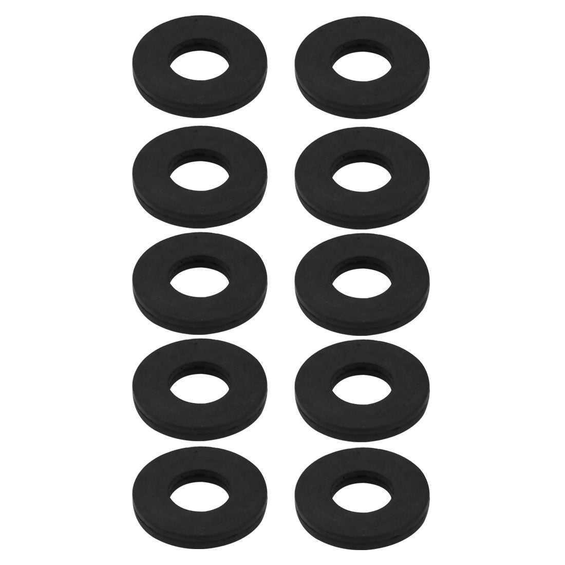 uxcell Nitrile Rubber Flat Washers for Screw Bolt Thick Assortment Pack of 10