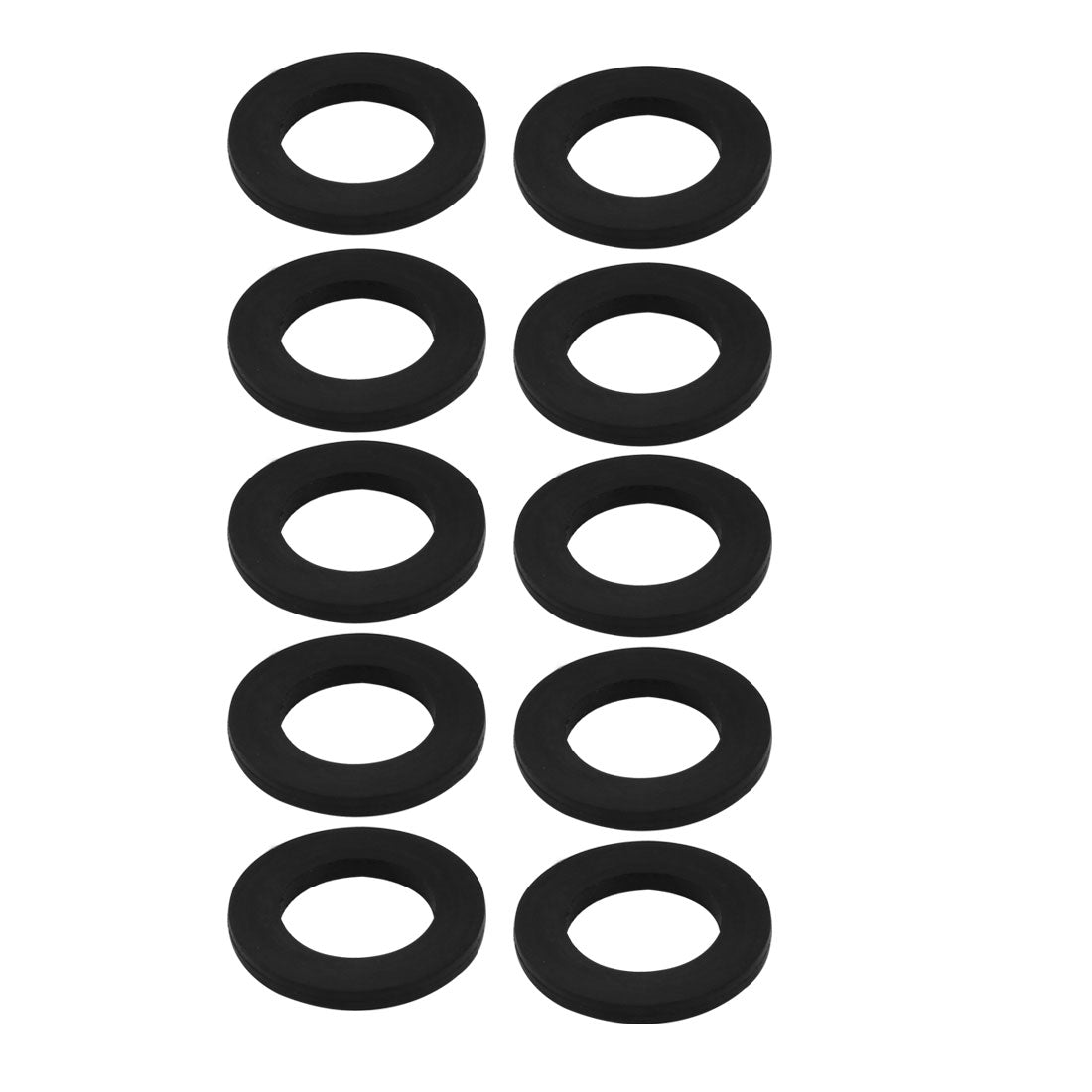 uxcell Nitrile Rubber Flat Washers for Screw Bolt Thick Assortment Pack of 10