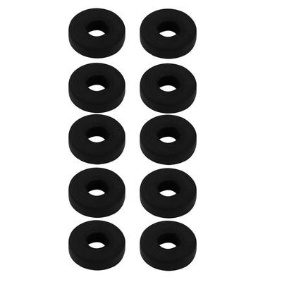 Harfington Nitrile Rubber Flat Washers for Screw Bolt Thick Assortment Pack of 10