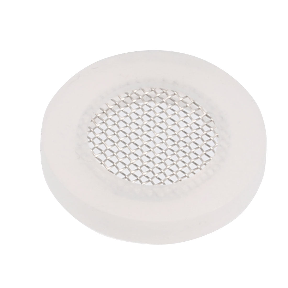 uxcell Uxcell 5pcs White Silica Gel Round Flat Washers Assortment Size 10x19x3mm