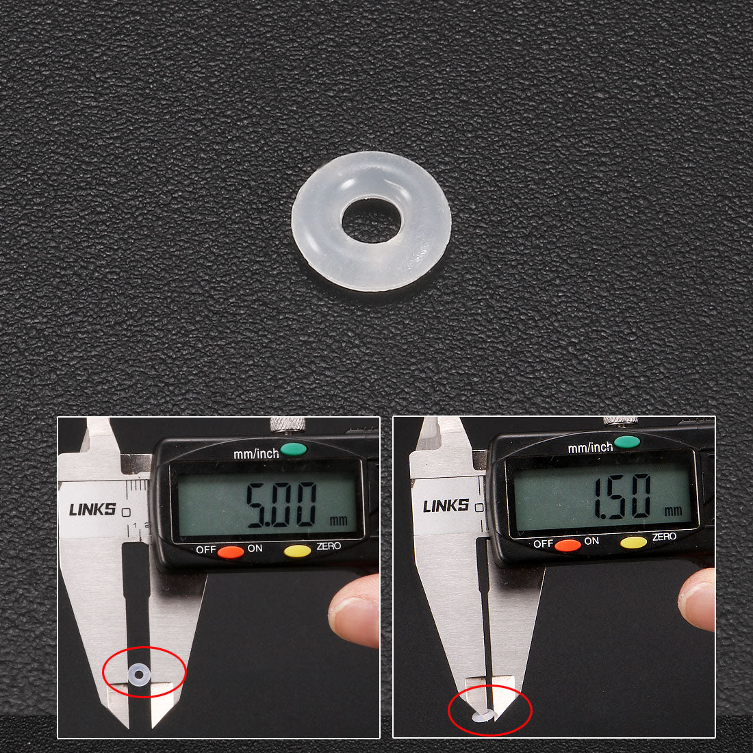 uxcell Silicone O-Rings, VMQ Seal Gasket for Compressor Valves